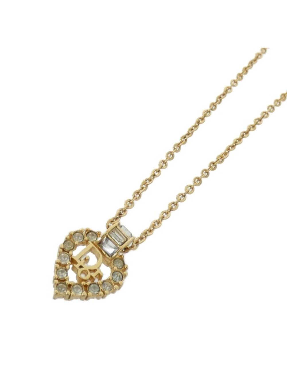 Dior Vintage Necklace Gold